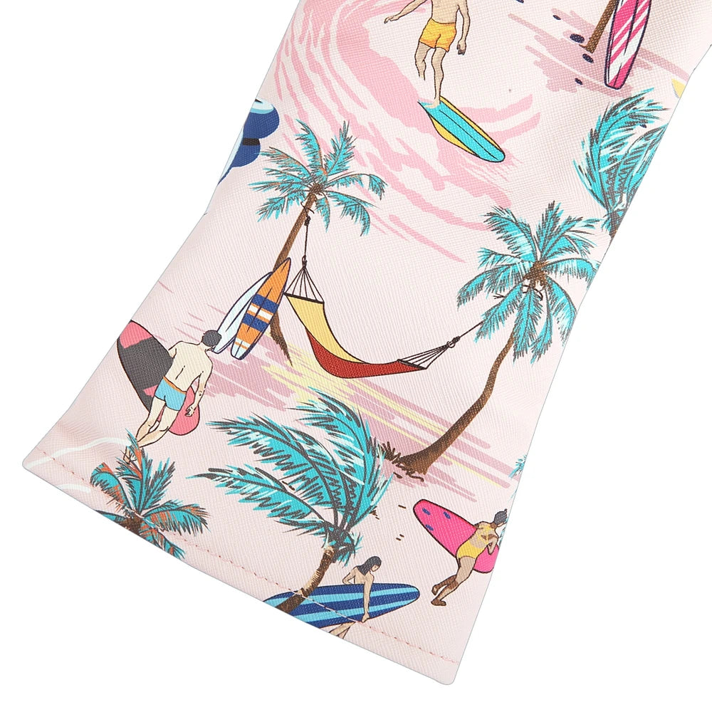 Palm Beach Golf Head Cover - back view | Noggin Golf