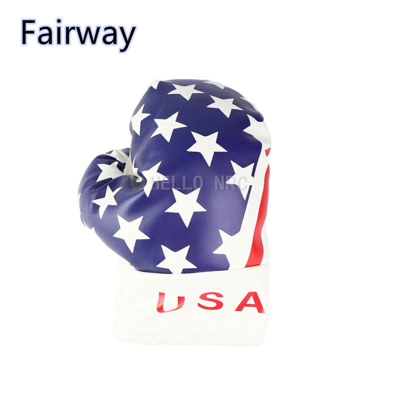 American Flag Star Golf Head Cover - American Flag Star Golf Head Cover - view 8 | Noggin Golf | Noggin Golf