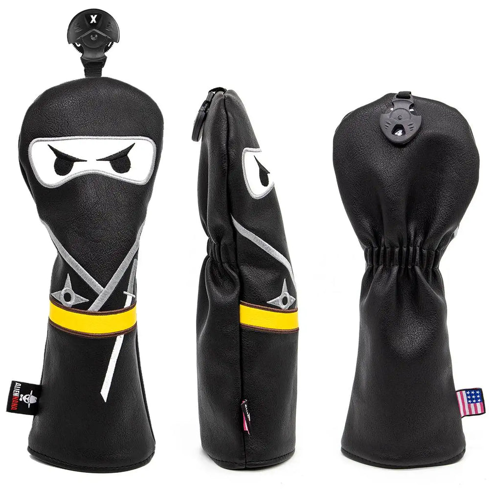 Ninja Golf Head Cover Set - Ninja Golf Head Cover Set - view 7 | Noggin Golf | Noggin Golf