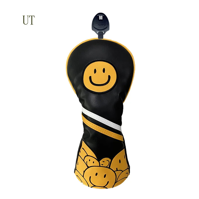 Smiley Face Golf Head Cover - Smiley Face Golf Head Cover - view 7 | Noggin Golf | Noggin Golf