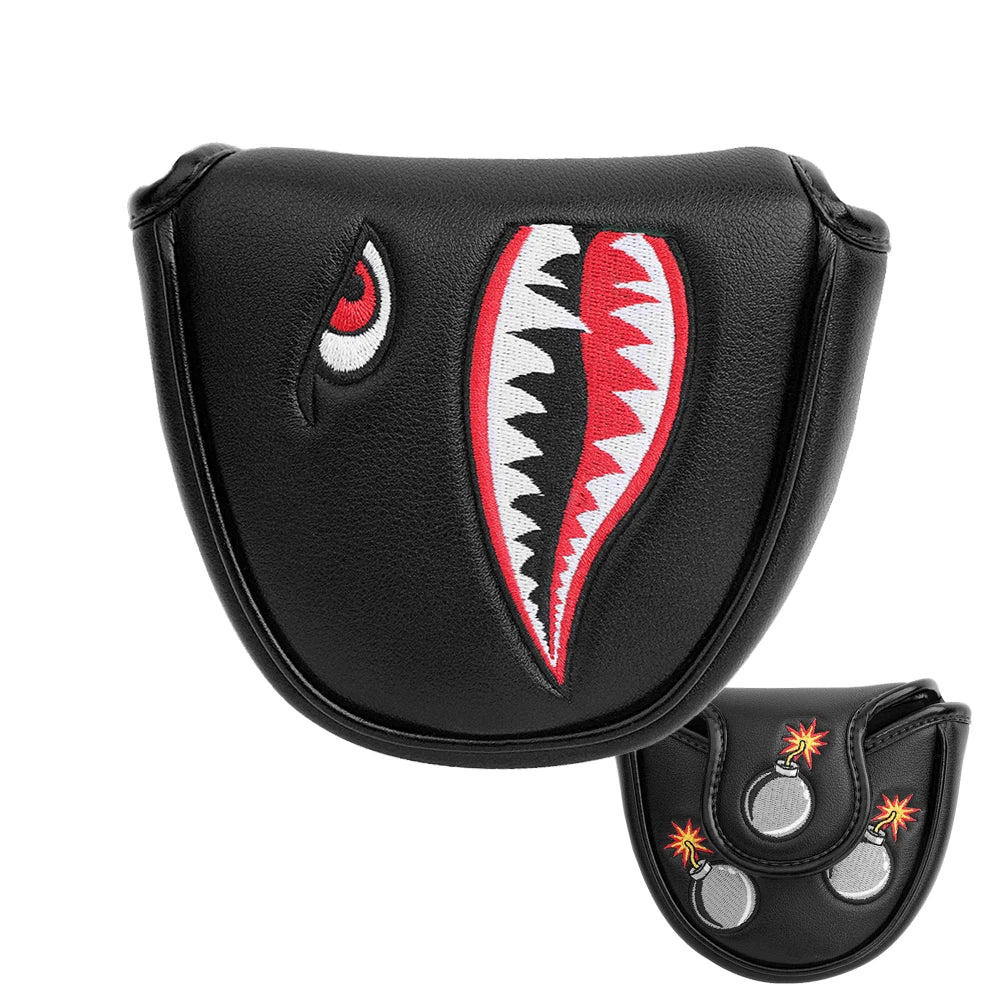 Shark Attack Golf Head Cover - Green - view 14 | Noggin Golf