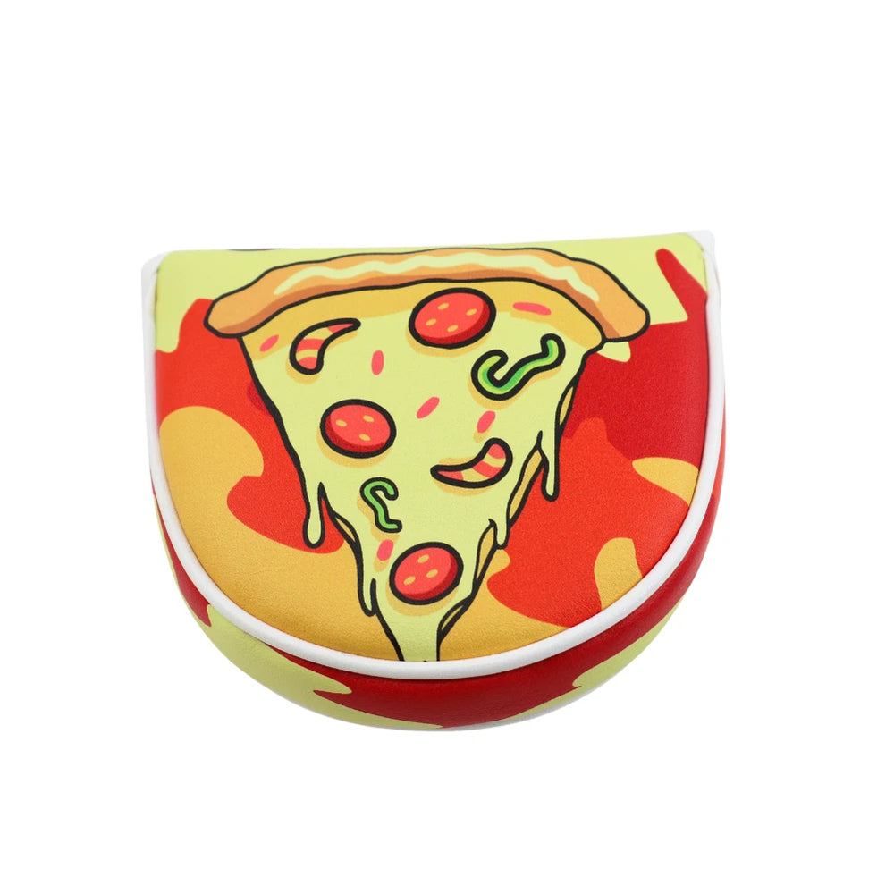 Pizza Party Golf Head Cover Set - Pizza Party Golf Head Cover Set - view 10 | Noggin Golf | Noggin Golf
