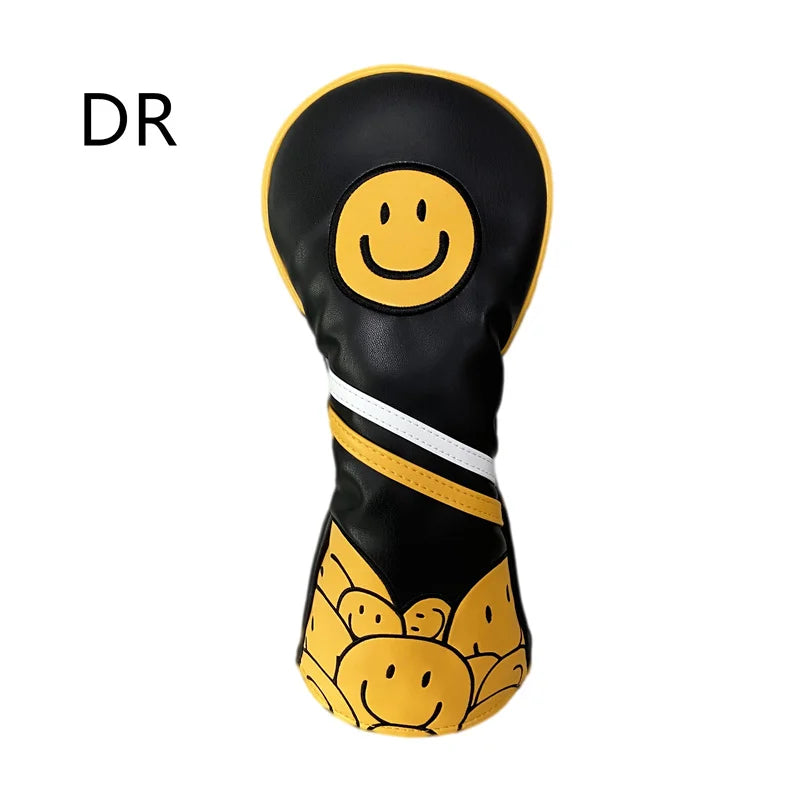 Smiley Face Golf Head Cover - Smiley Face Golf Head Cover - view 9 | Noggin Golf | Noggin Golf