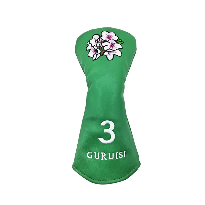 Embroidered Flower Golf Head Cover - view 24 | Noggin Golf