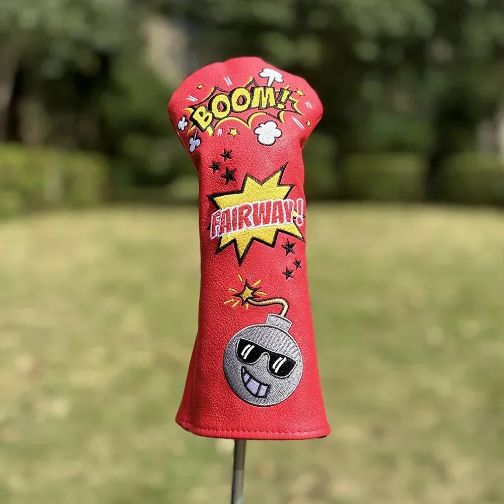 BOOM Pop Art Golf Head Cover - view 7 | Noggin Golf