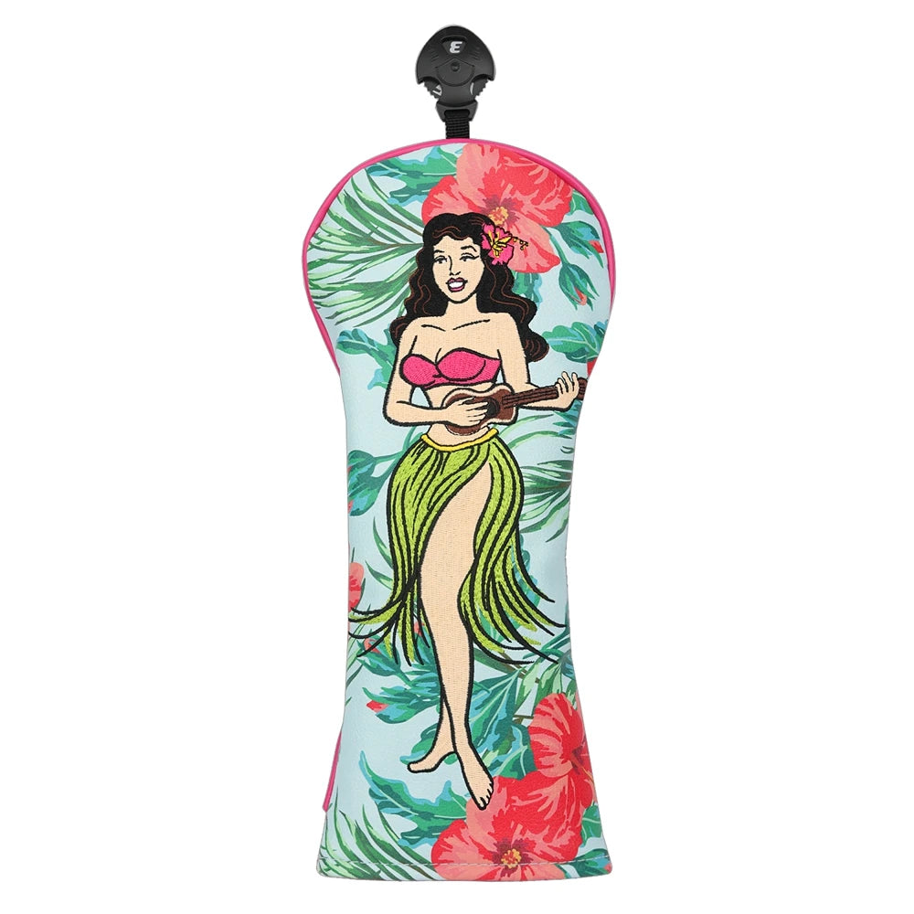 Hawaii Hula Girl Golf Head Cover - view 8 | Noggin Golf