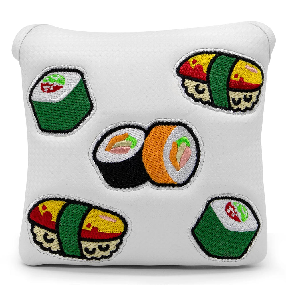 Mooning Golfer FU Golf Head Cover Set - Mooning Golfer FU Golf Head Cover Set - lifestyle shot | Noggin Golf | Noggin Golf