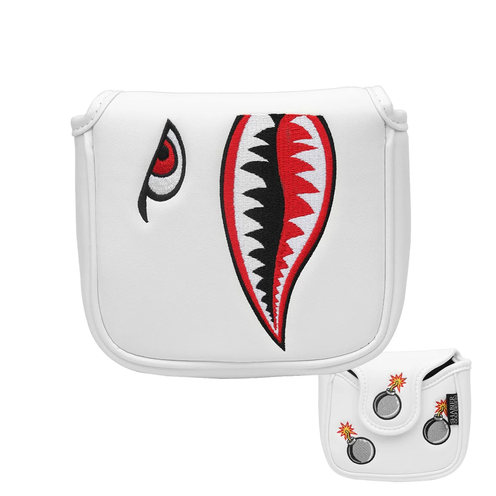 Shark Attack Golf Head Cover - Green - view 6 | Noggin Golf