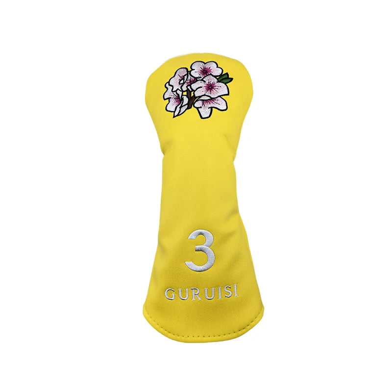 Embroidered Flower Golf Head Cover - view 20 | Noggin Golf