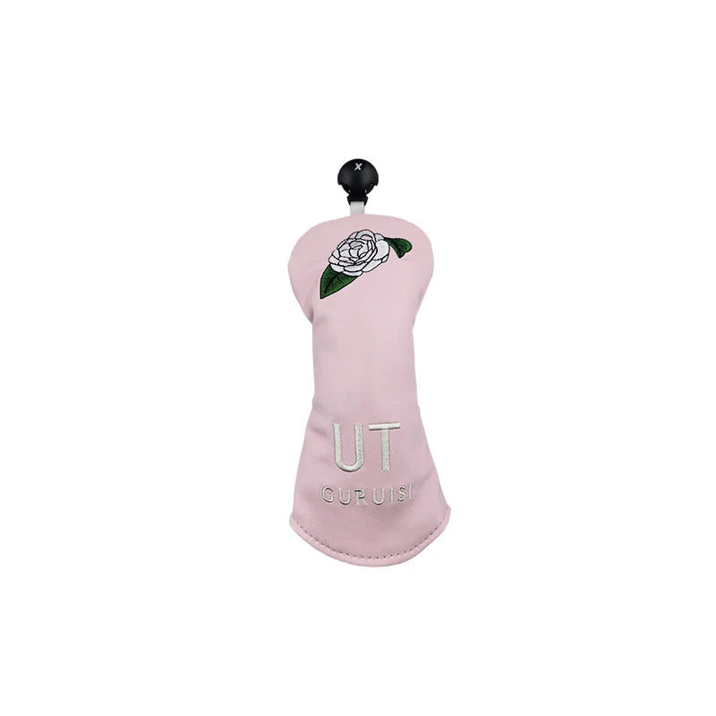 Embroidered Flower Golf Head Cover - view 7 | Noggin Golf