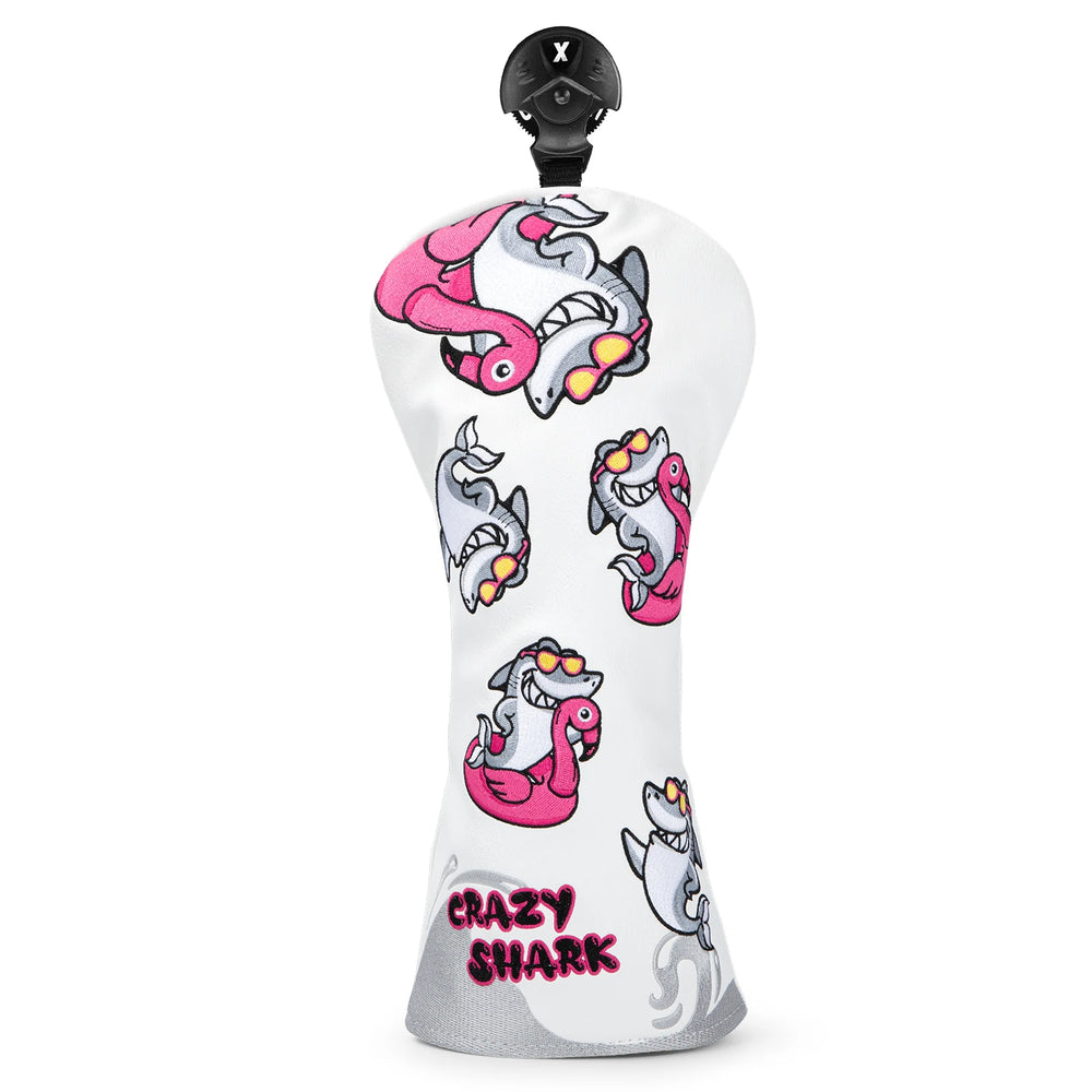 Crazy Shark Attack Golf Head Cover - Crazy Shark Attack Golf Head Cover - view 7 | Noggin Golf | Noggin Golf