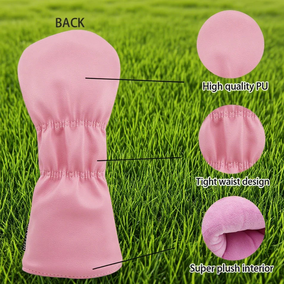 Sakura Cherry Blossom Golf Head Cover - detail view | Noggin Golf
