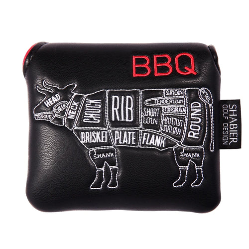 BBQ Brisket Golf Driver Head Cover - front view | Noggin Golf