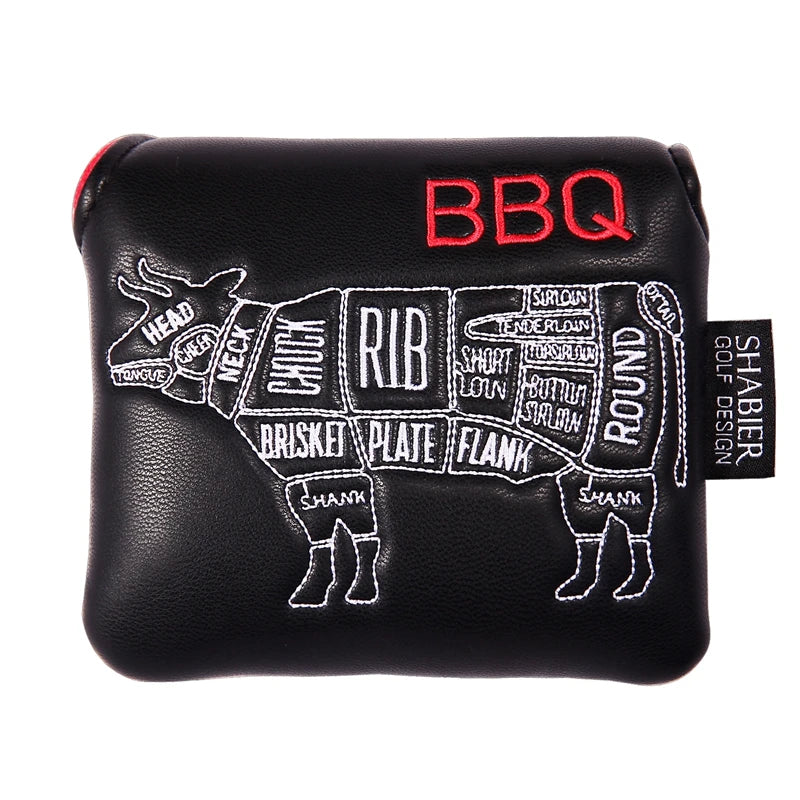 BBQ Brisket Golf Driver Head Cover - putter head covers golf head cover by Noggin Golf