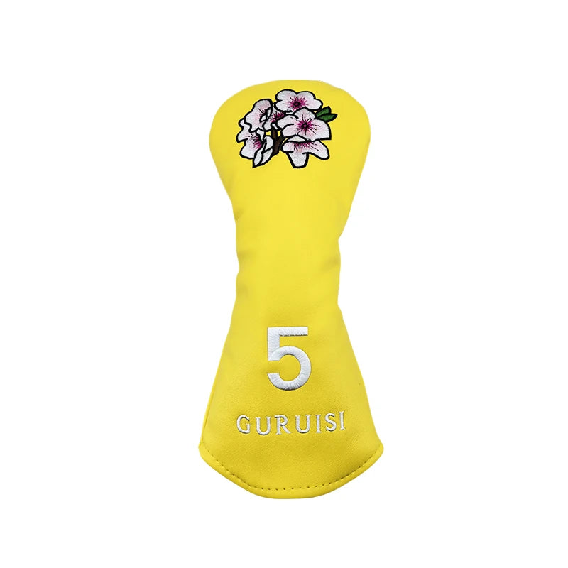 Embroidered Flower Golf Head Cover - view 33 | Noggin Golf