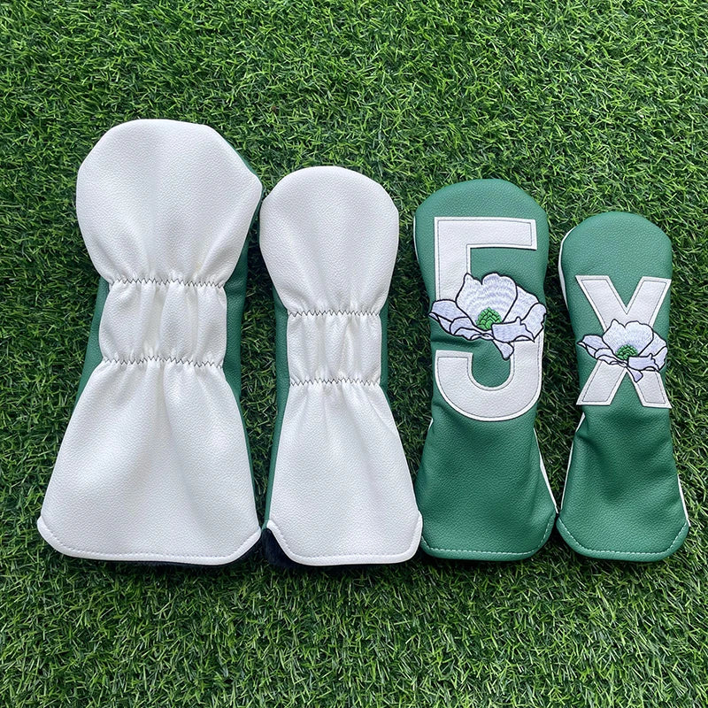 Knit Golf Head Cover Set - Numbered - detail view | Noggin Golf