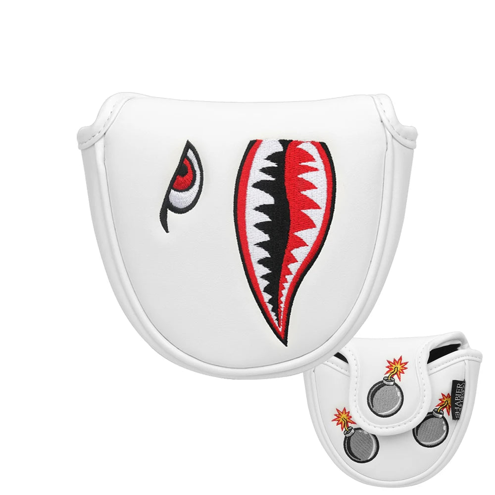 Shark Attack Golf Head Cover - Green - view 9 | Noggin Golf