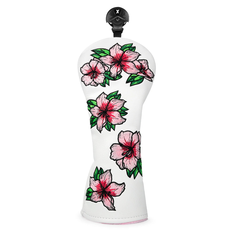 Spring Flower Golf Head Cover Set - back view | Noggin Golf
