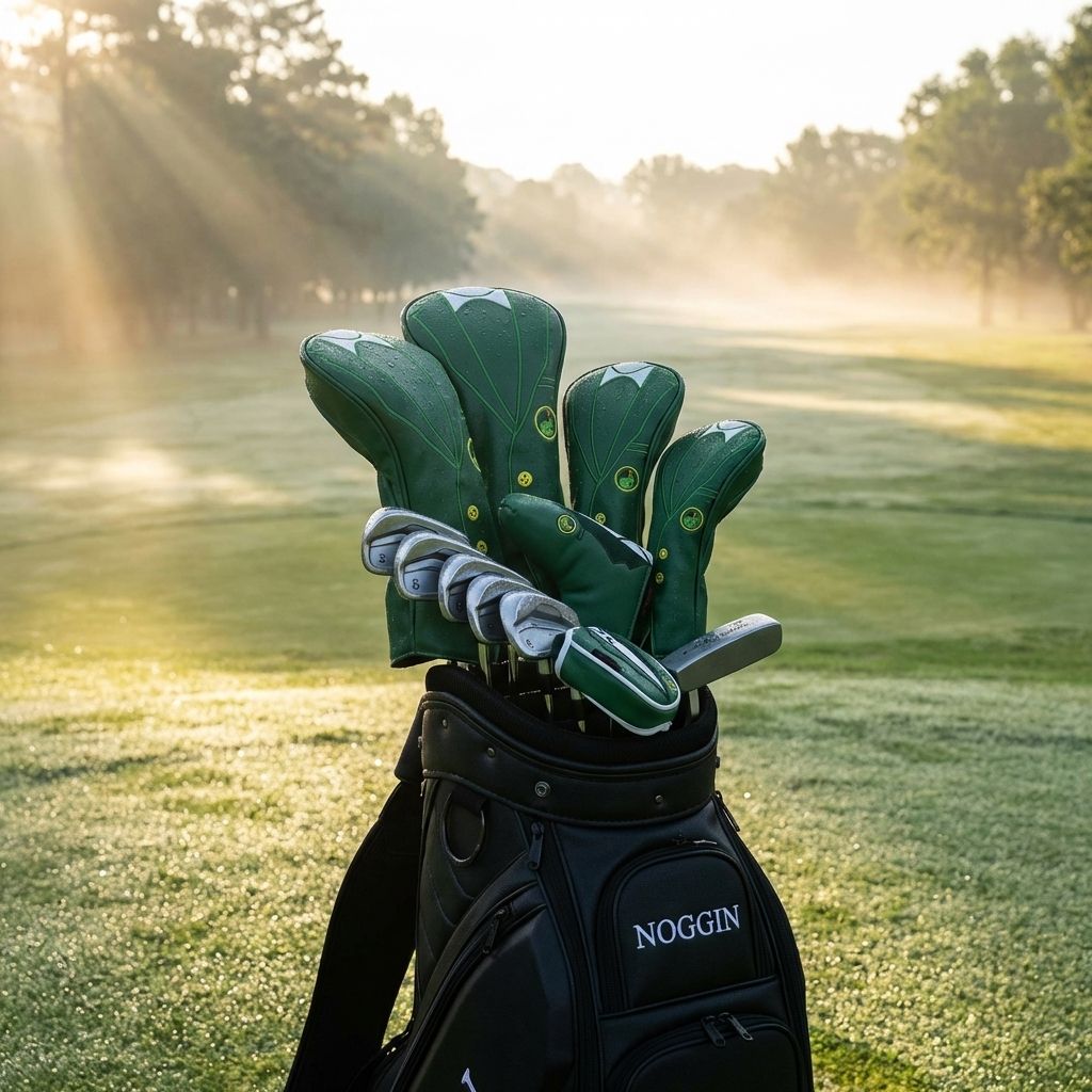 Greener Jacket Golf Head Cover Set | Noggin Golf
